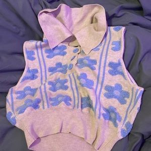 knitted sweater vest 🤭